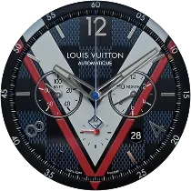 Louis Vuitton Tambour Damier Ref QA076